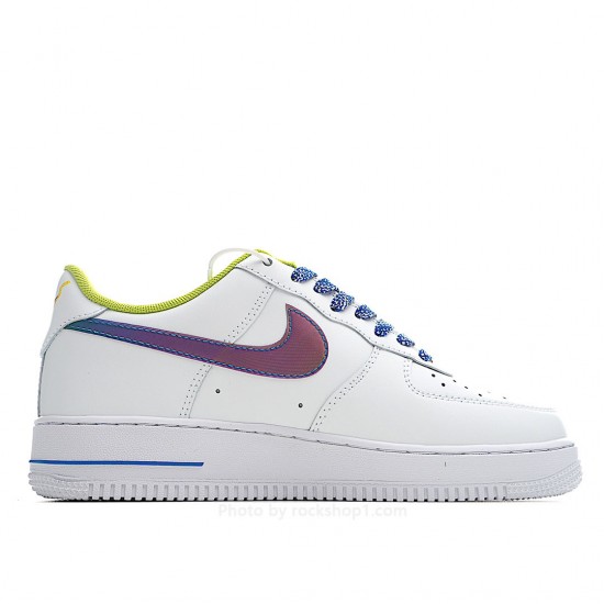 Nike Air Force 1 White Green Blue