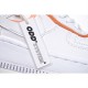 Nike WMNS Air Force 1 Shadow White Orange Orange Sneakers