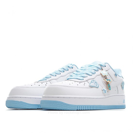 Nike Air Force 1 Low White and Blue