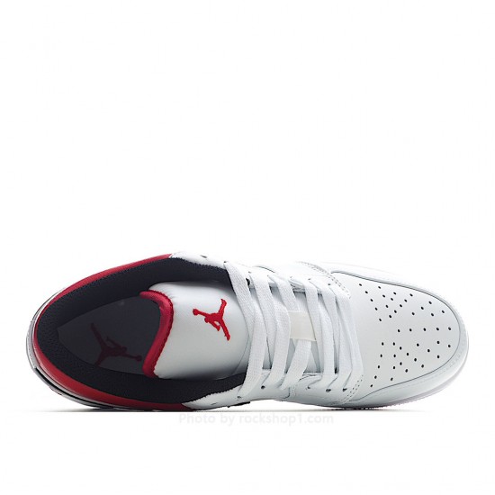 Air Jordan 1 Low 'White University Red'