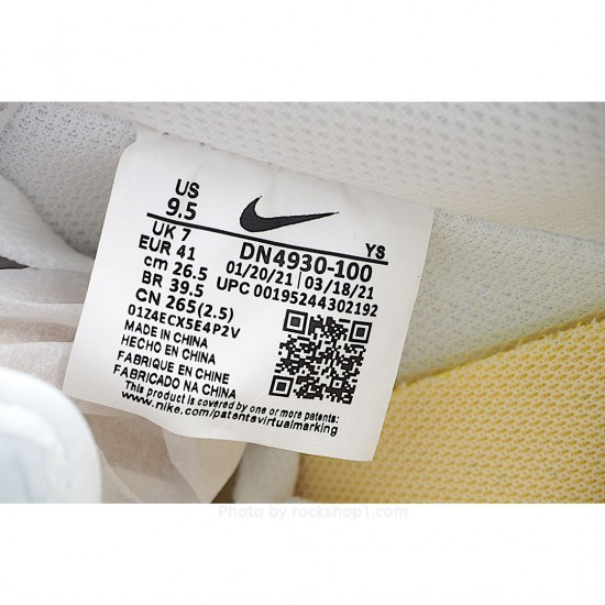 Nike Air Force 1 Low White Gray Yellow