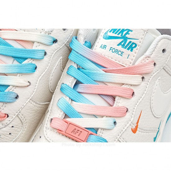 Nike Air Force 1 Low 07m Orange Blue Miami Low Top