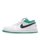 Air Jordan 1 Low 'White Lucky Green'