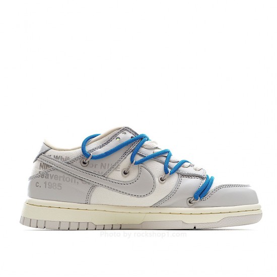 Nike 0ff-White x Nike Dunk Low "02 of 50" OW White Grey