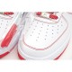 Nike Air Force 1 07 White Red Low Top 3M Reflective