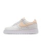 Nike Air Force 1 White and Orange