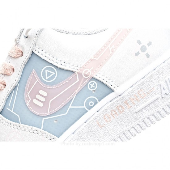 Nike Air Force 1 Low'07 White Blue Pink