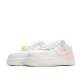 Nike Air Force 1 Shadow White, Blue and Pink Low-Top Sneakers