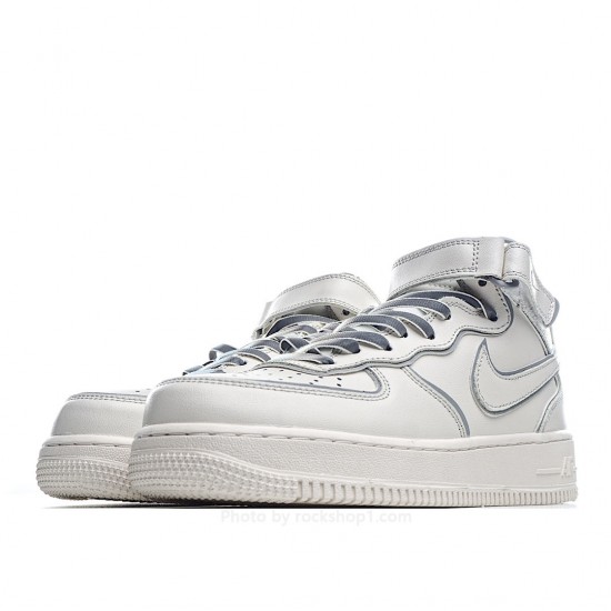 NIke Air Force 1 07 Mid Beige Grey