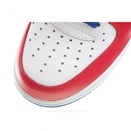 Nike Air Force 1 Low White Red Blue