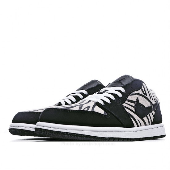 Air Jordan 1 Low GS 'Zebra'