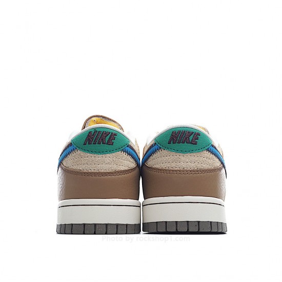 Nikex Nike SB Dunk LowDark Driftwood Me Sneakers Brown Blue