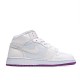 Air Jordan 1 Mid GG AJ1 Joe 1 Colorful Pink Chameleon Ultraviolet Temperature Change 