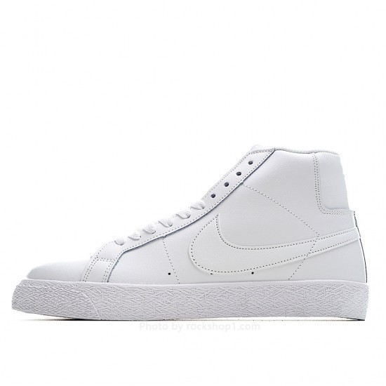 Nike Zoom Blazer Mid SB 'Triple White'