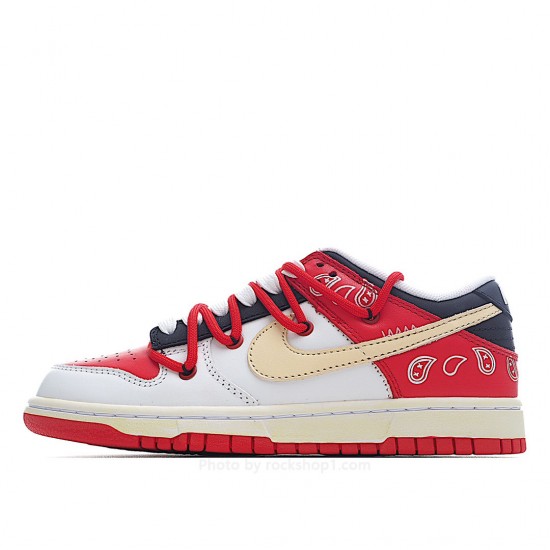 NBA x Nike Dunk Low "University Red" Low Top