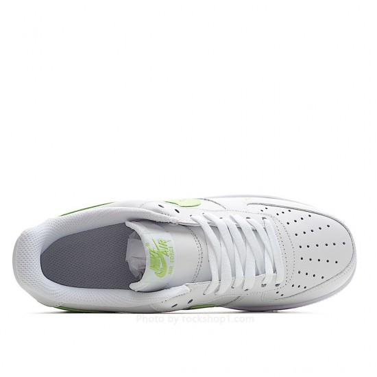 Nike Air Force 107 Low White Green Low Top