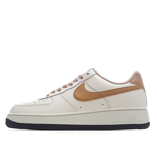 Nike Air Force 1 Low 07 Low Top Sneakers Brown