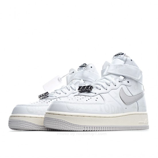 Nike Air Force 1 07 Premium Toll Free  灰  色 