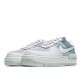 Nike WMNS Air Force 1 Shadow Low Top Sneakers Grey Green