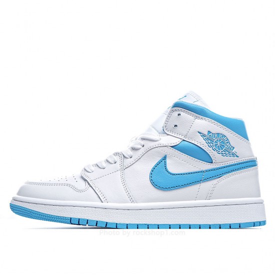 Wmns Air Jordan 1 Mid 'UNC'