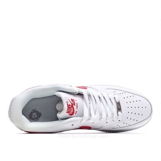 Nike Air Force 1 Low Low Top White Red