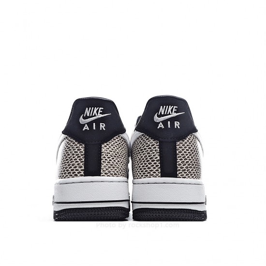 Nike Air Force 1 Low CocoaSnake Returning February Black Snake Print