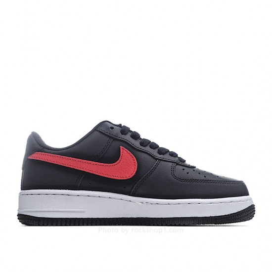 Nike Air Force 107 Low Black Blue Red Low Top