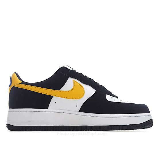 Nike Air Force 1 Low Sneakers Black & Yellow