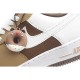 Nike Air Force 1 cappuccino low-top sneakers