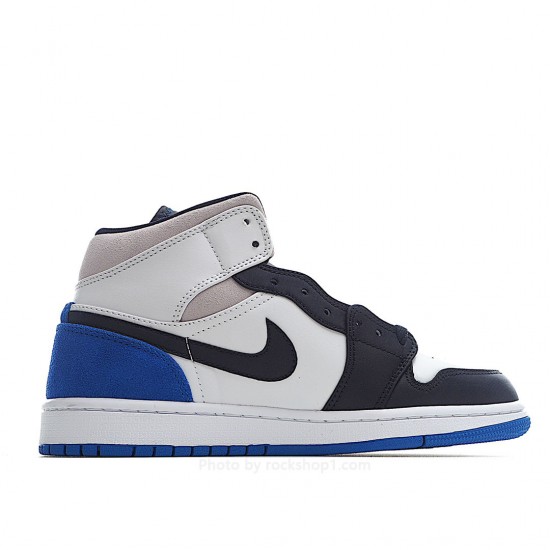 Air Jordan 1 Mid SE 'Royal Black Toe'