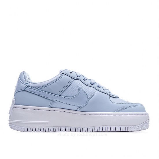 Nike Womens Air Force 1 AF1 Shadow White Hydrogen Blue  蓝云朵