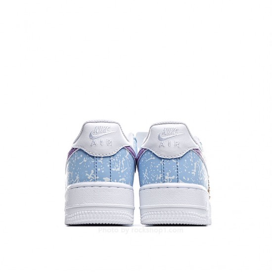 Nike  Air Force1 Low White blue 