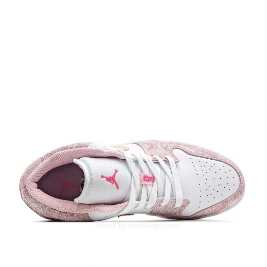 Air Jordan 1 Low GS 'Strawberry Ice Cream'