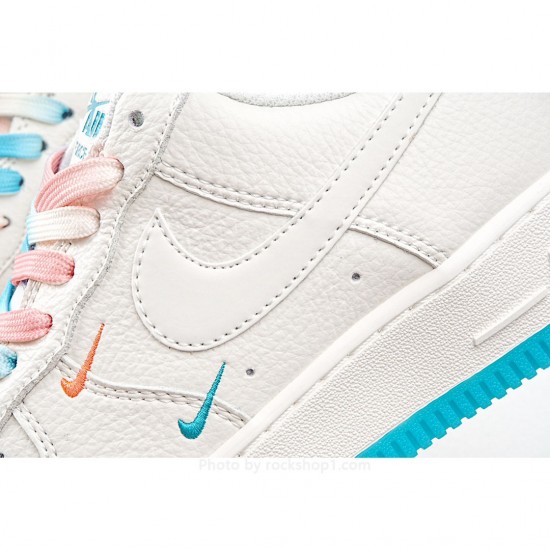 Nike Air Force 1 Low 07m Orange Blue Miami Low Top