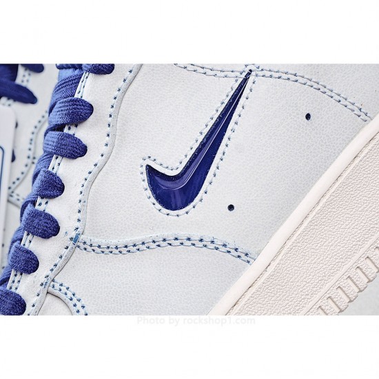 NIKE AIR FORCE 1 LOW PREMIUM Brush Off Leather 白蓝 