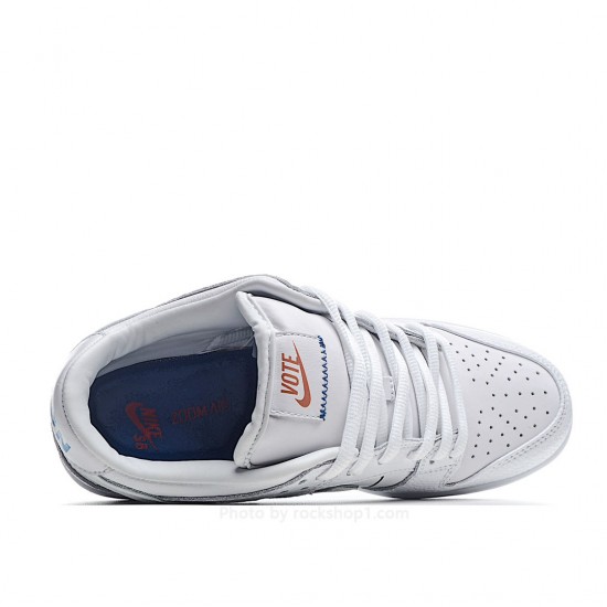 Nike Dunk SB Low White Pigeon Low Top Sneakers