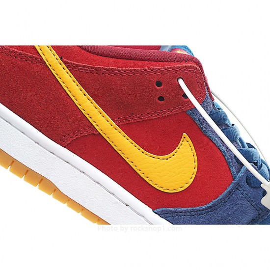 Nike SB Dunk Low "Barcelona" "Catalonia" Suede