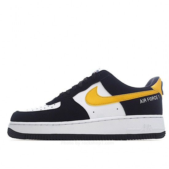 Nike Air Force 1 Low Sneakers Black & Yellow