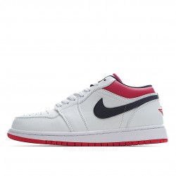 Air Jordan 1 Low 'White University Red'