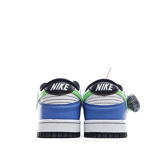 Nike DUNK LOW "Free 99 White Yellow Green Blue Pink"