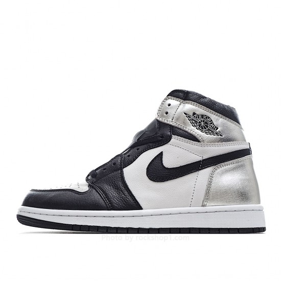 Wmns Air Jordan 1 Retro High OG 'Silver Toe'