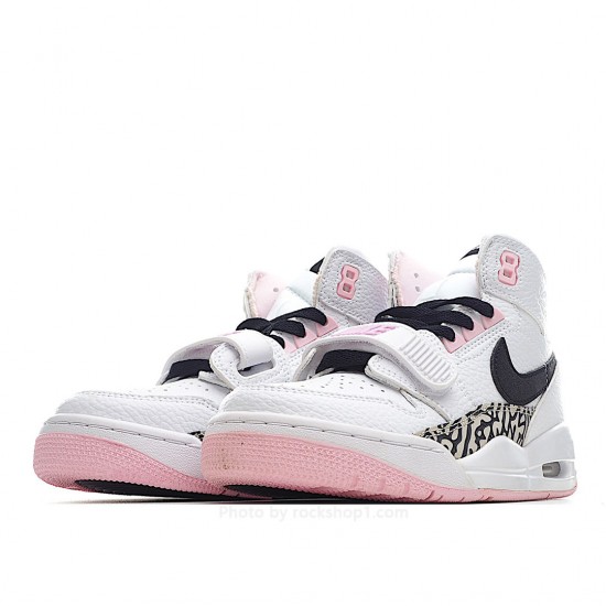 Air Jordan Legacy 312 GS 'White Black Pink Foam'