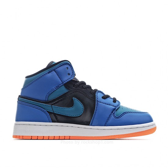 Air Jordan 1 Mid GS 'Racer Blue'