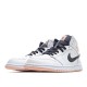 Air Jordan 1 Mid GS 'White Arctic Orange'