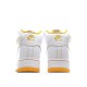 Nike Air Force 1 High 07 White and Orange