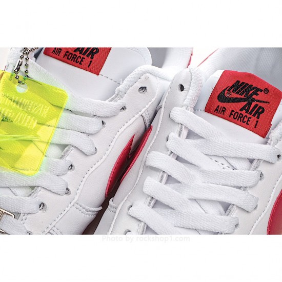 Nike Air Force 1 Low Low Top White Red