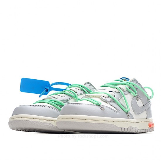 Nike SB Dunk OFF-WHITE Off-White Green Blue