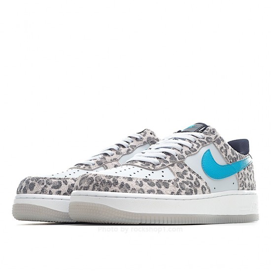 Nike Air Force 1 Low ''Leopard Off-White Blue