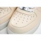 Nike Air Force1 Beige Low-Top Sneakers