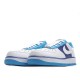 Nike Air Force 107 Low White Blue Purple Low Top